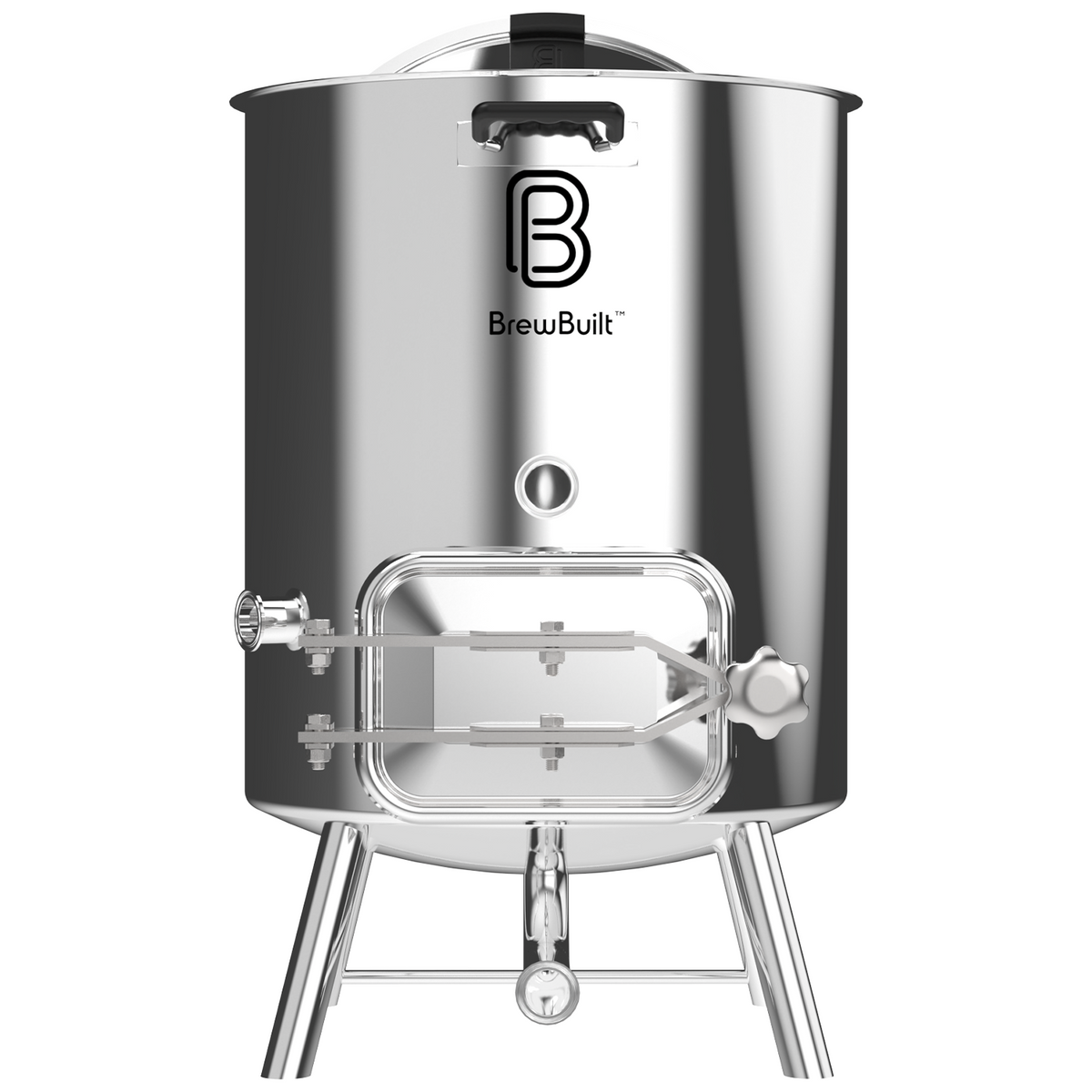 BrewBuilt 糖化槽 穀物取り出し口付き 全体