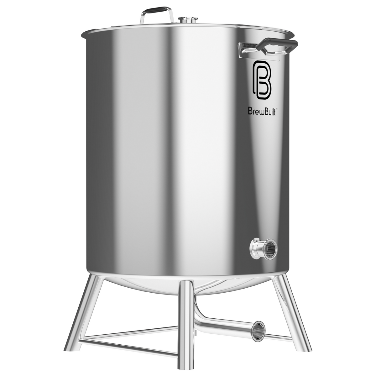 BrewBuilt 煮沸鍋 ボトムドレン構造