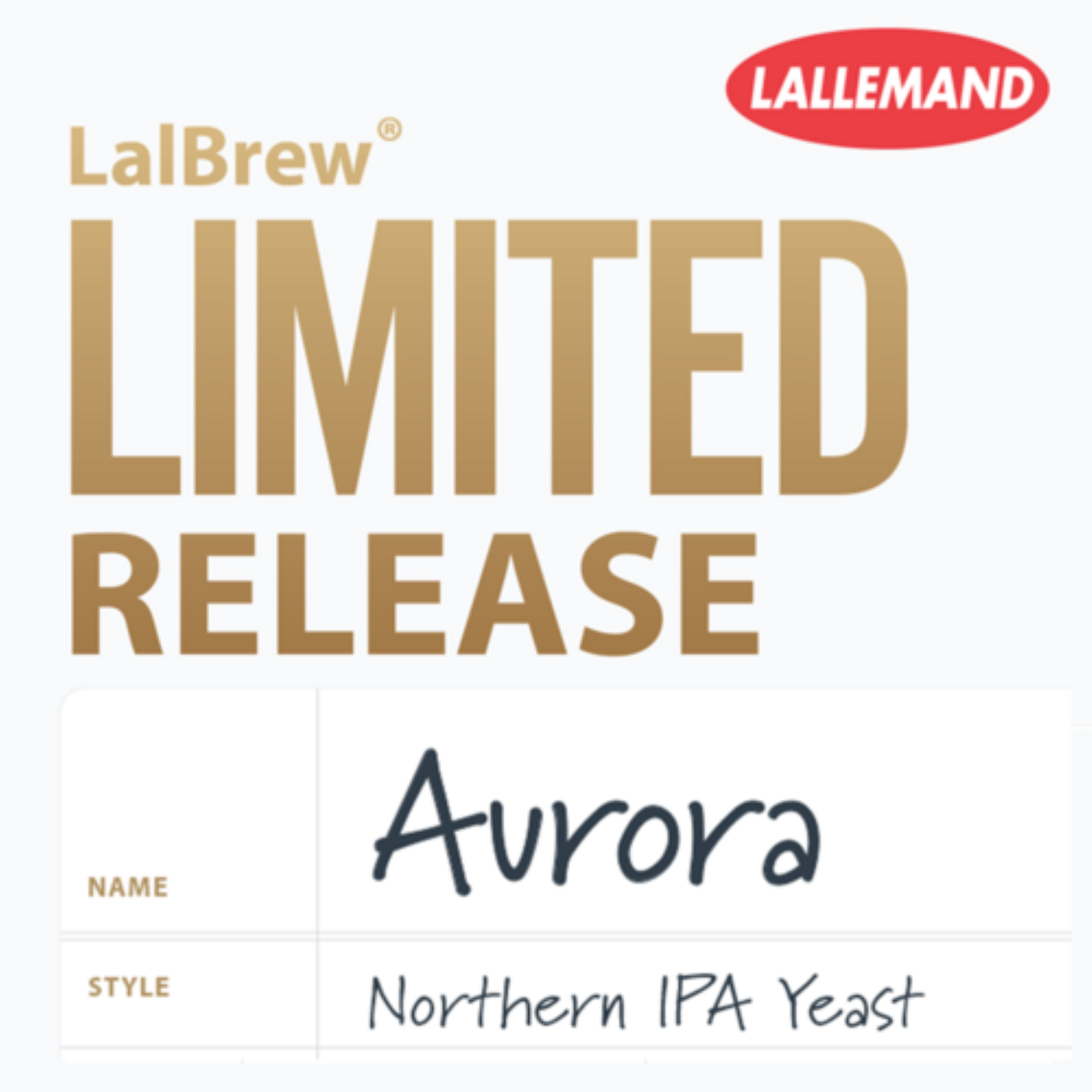 Lallemand | LalBrew® Aurora™ Northern IPA Yeast | 500 g | Limited Release!