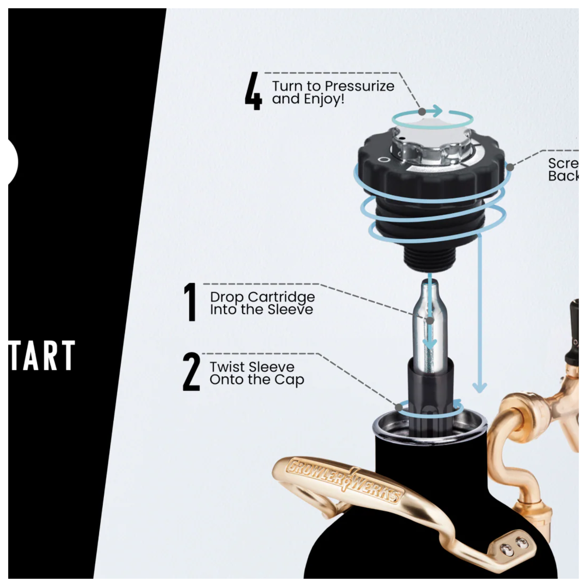 uKeg Pro 64oz (6 units per case)