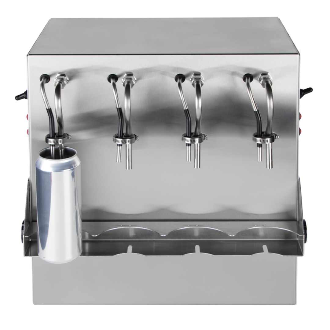 XF4400 炭酸飲料4ノズル缶充填機