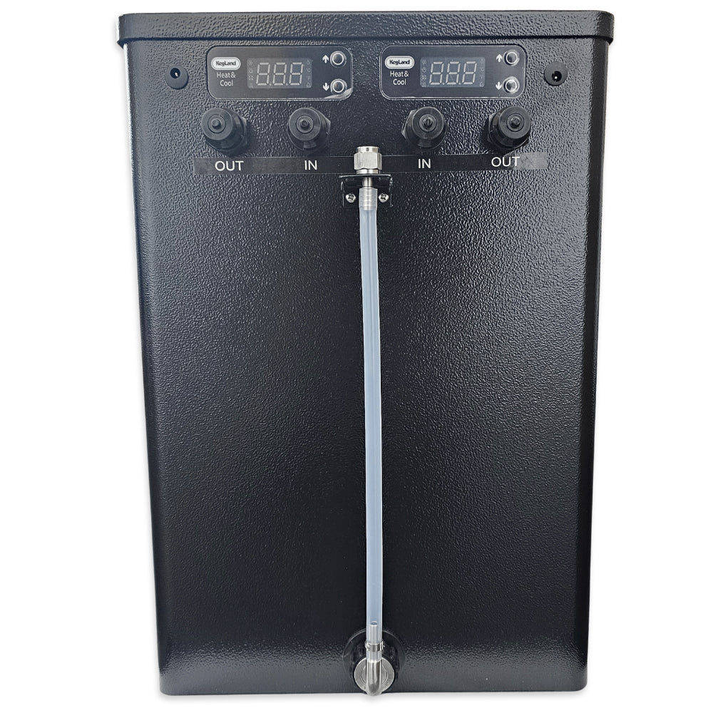 IceMaster G20 グリコールチラー デジタルコントローラーと接続口