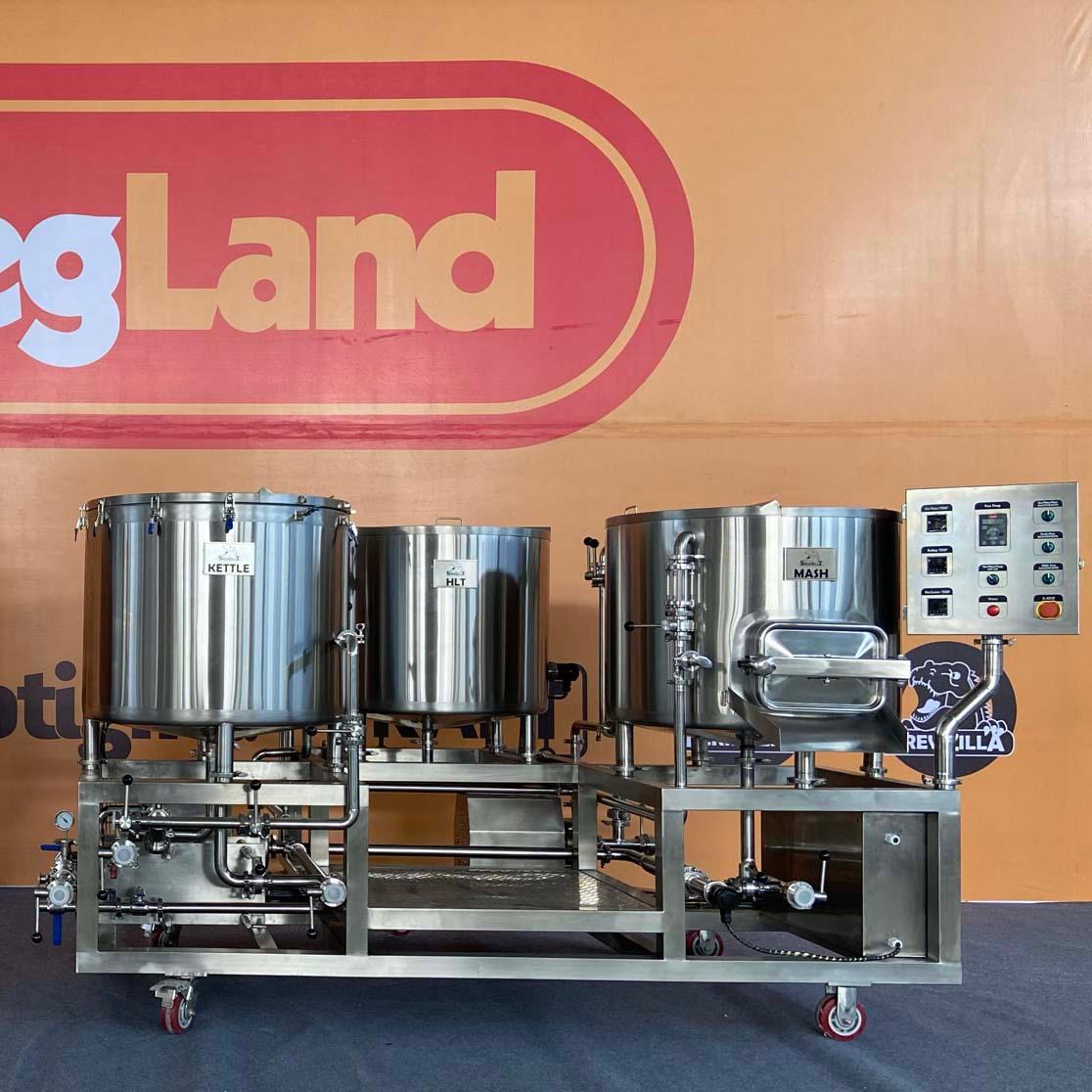ブルージラ 200L 三槽式マイクロブルワリー 各部39