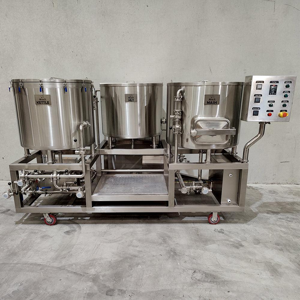ブルージラ 200L 三槽式マイクロブルワリー 各部40