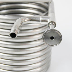 ★BrewBuilt™ Stainless Steel Tri-Clamp Counterflow Chiller | The Beast