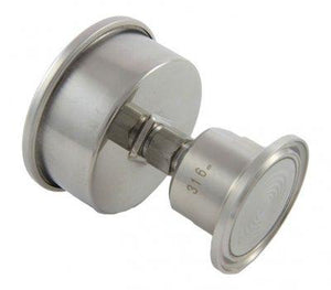 Diaphragm Pressure Gauge (1.5inch Tri Clover) 0-2Bar (0-30psi)