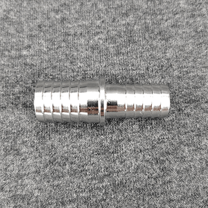 Stainless splicer 10mm Barb X 13mm barb