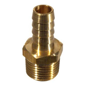 Brass - 1/2in. MPT x 1/2in. Barb