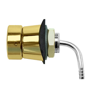 Elbow Shank Assembly - 1-7/8"L with 3/16" Bore - Brass