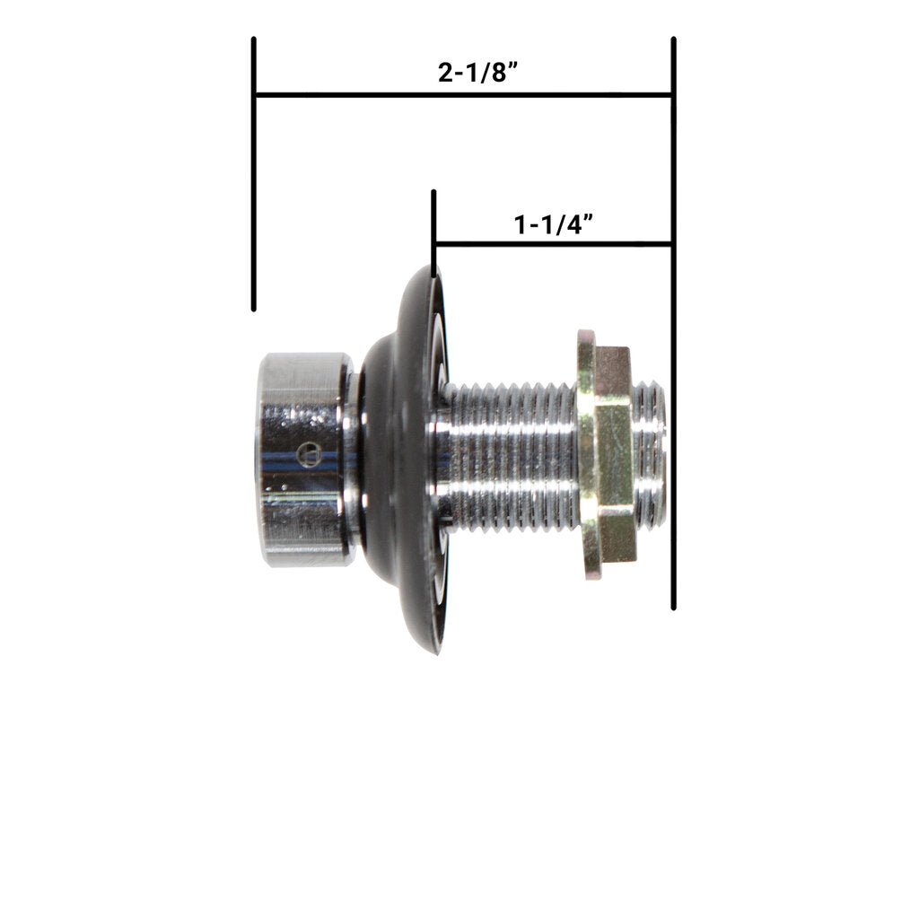 シャンク（全長6cm / 内径6.35mm / クロムメッキブラス）