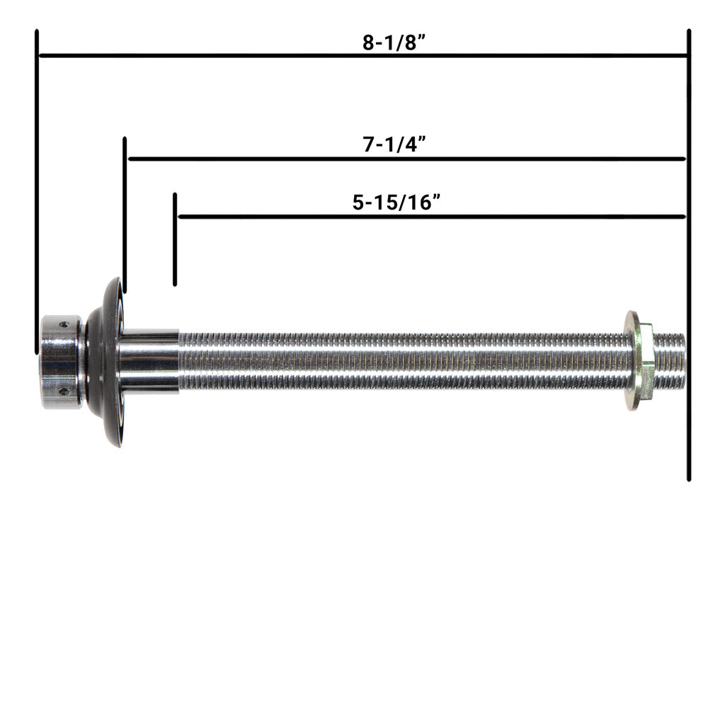 シャンク（全長21cm / 内径4.76mm / クロムメッキブラス）