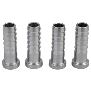 Flare Fitting | Stainless 1/4 in. Barb | 4 Pack | KOMOS®