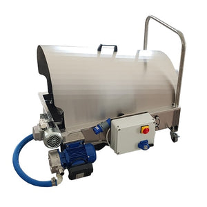 EnoItalia Centrifugal Filter w/ Pump | Rotofilter | Stainless Trolley Cart | 3 in. T.C. | 220V Single Phase