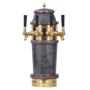 Roman Ceramic Tower - Air-Cooled - 4 Faucets