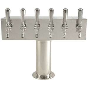 "T" Style Tower - 6 Faucets