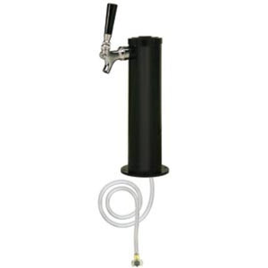 3" Column - Black ABS Plastic - Air Cooled - 1 Faucet