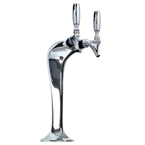 Cobra™ Ice Draft Tower - Glycol-Flooded - 2 Faucets