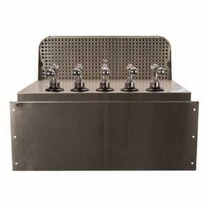 Under Bar Dispensing Cabinet - Glycol-Cooled - 5 Faucets
