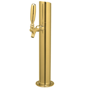 Skyline Draft Tower - PVD Brass - Glycol Cooled - 1 Faucet